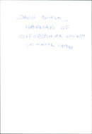 David Buckle - Vintage Photograph