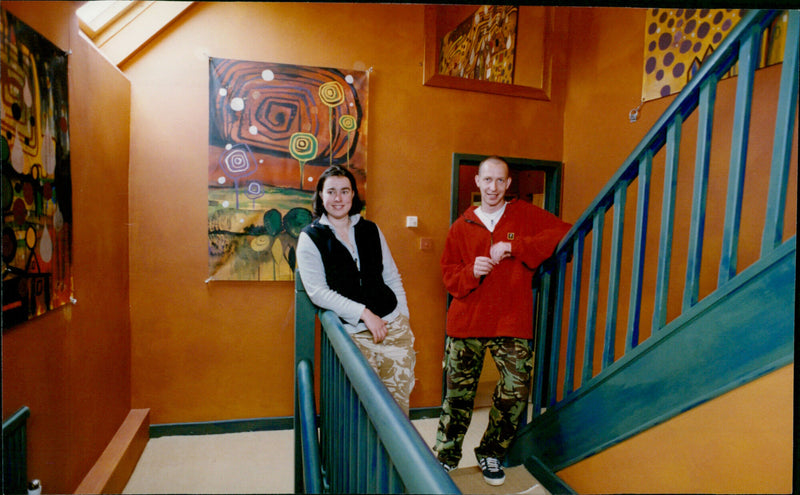 Ashley Cadd and Vanessa Hawkins - Vintage Photograph