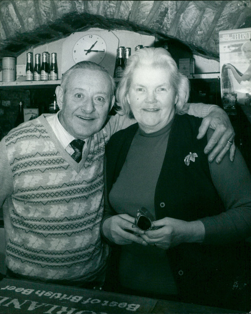 Jim Beard and Wife, Grace - Vintage Photograph