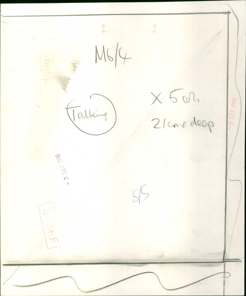 Tony Benn - Vintage Photograph