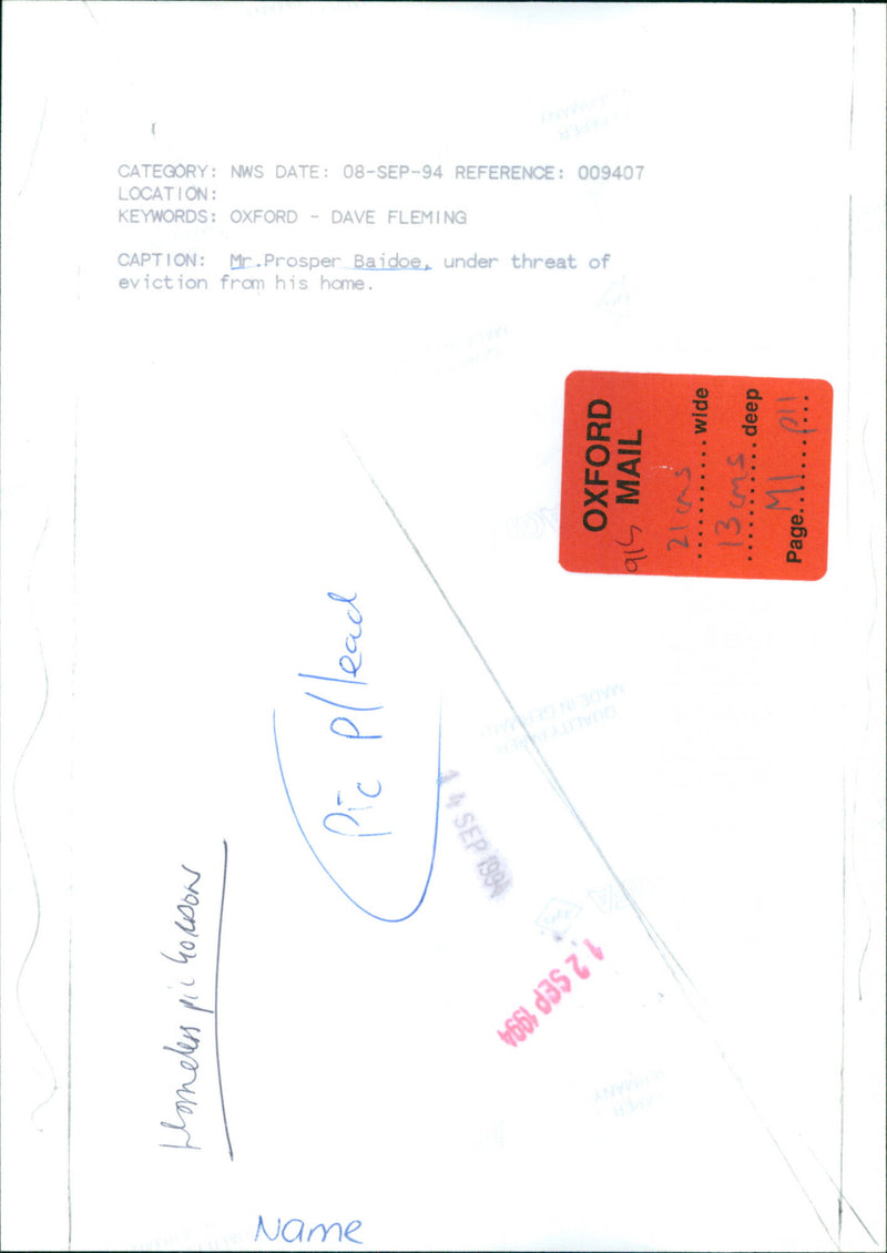 Prosper Baidoe - Vintage Photograph