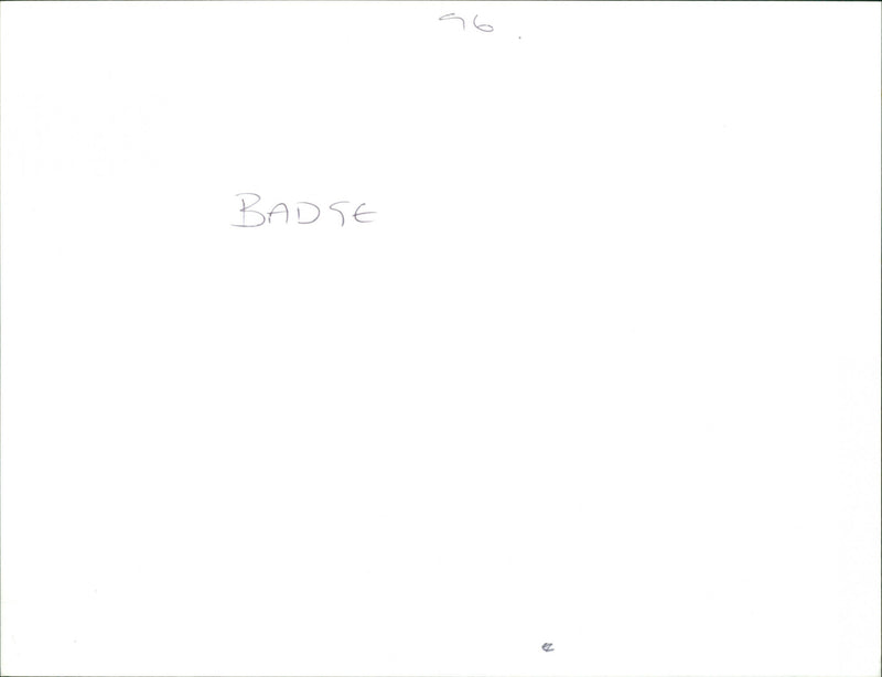 Badge - Vintage Photograph