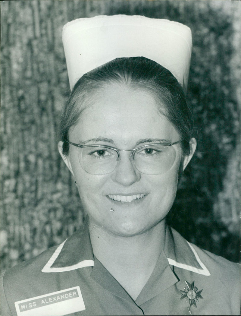 Miss JM Alexander, SRN CMB - Vintage Photograph