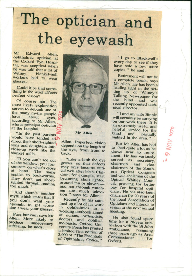 Edward Allen - Vintage Photograph