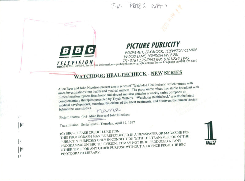 Alice Beer - Vintage Photograph