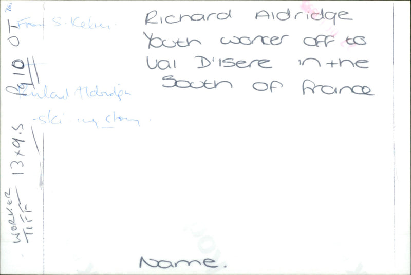 Richard Aldridge - Vintage Photograph