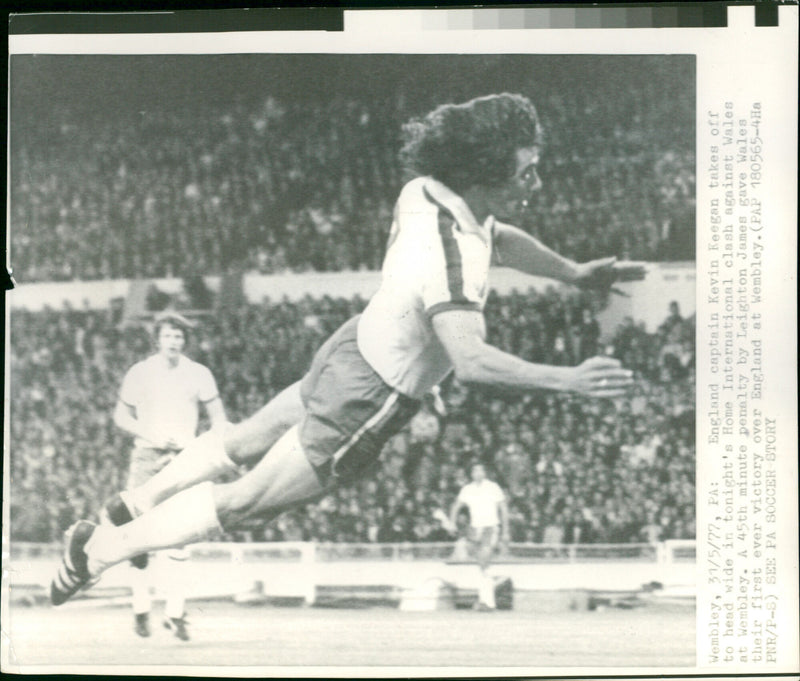 Kevin Keegan - Vintage Photograph