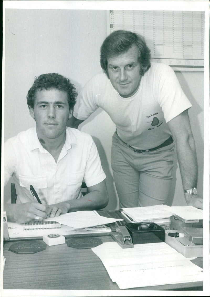 Phil Lythgoe, Ray Graydon - Vintage Photograph