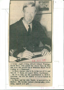 Lt. David Beck - Vintage Photograph