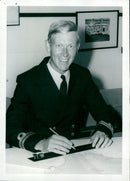 Lt. David Beck - Vintage Photograph