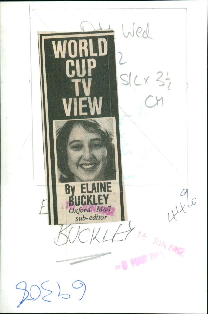 Elaine Buckley - Vintage Photograph