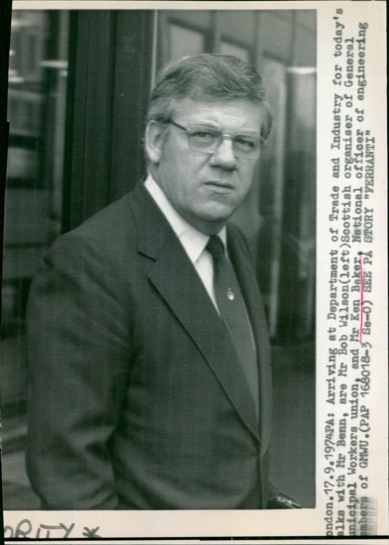 Ken Baker - Vintage Photograph