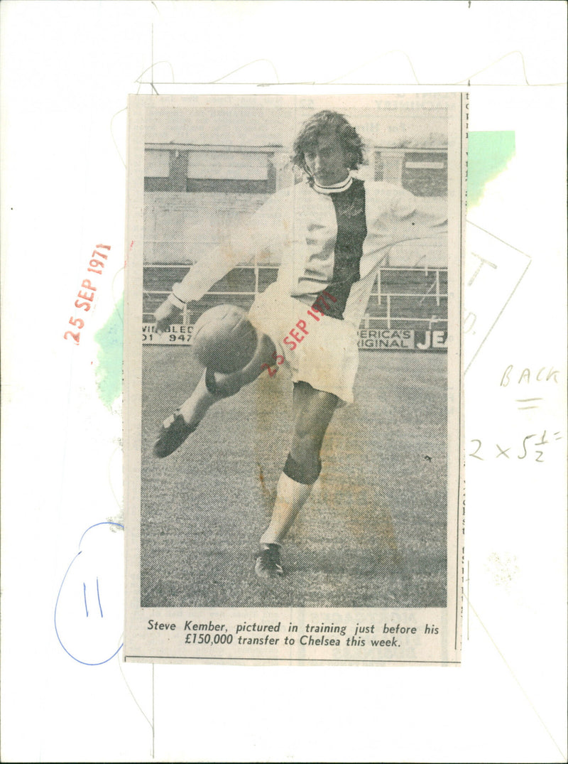 Steve Kember - Vintage Photograph