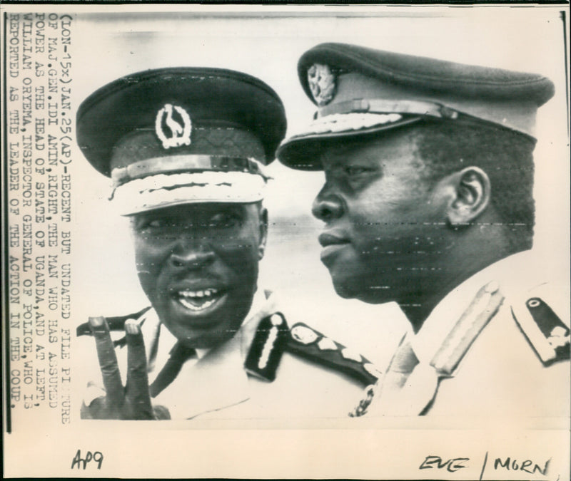 Idi Amin - Vintage Photograph