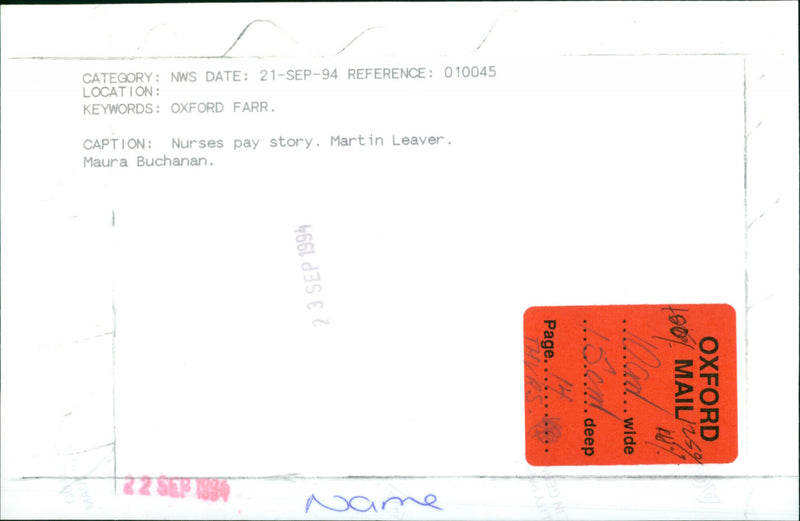 Maura Buchanan - Vintage Photograph