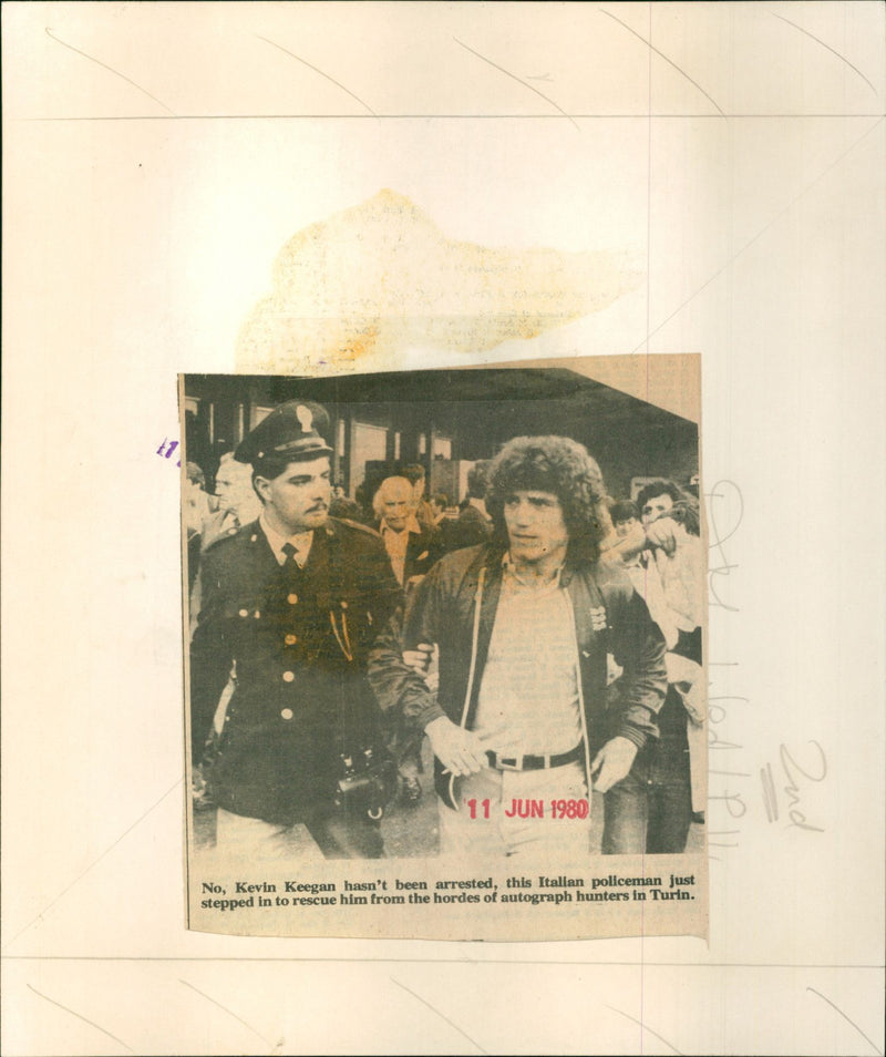 Kevin Keegan - Vintage Photograph