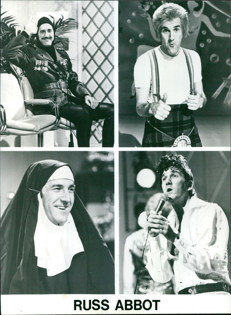 Russ Abbot - Vintage Photograph