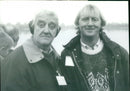 Bernard Cribbens & Chris Tarrant - Vintage Photograph