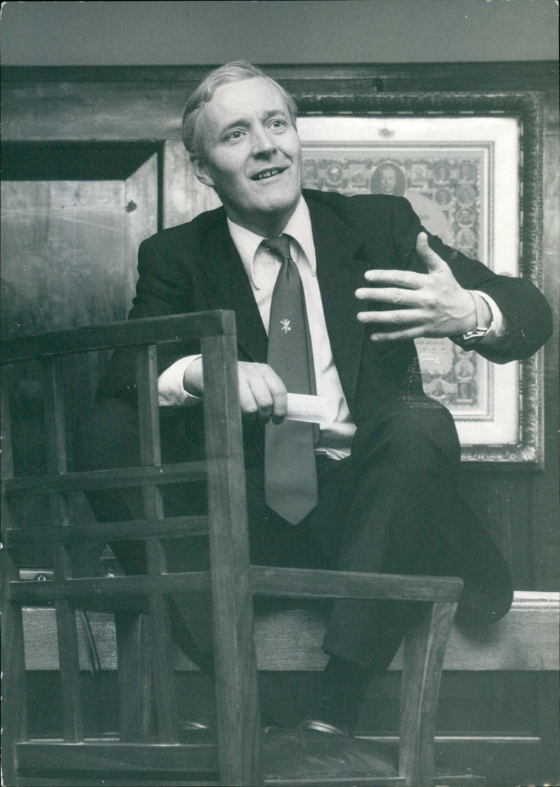 Tony Benn - Vintage Photograph