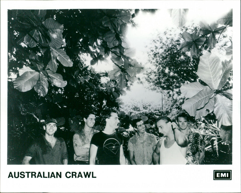 Australian Crawl - Vintage Photograph