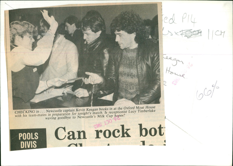 Kevin Keegan - Vintage Photograph