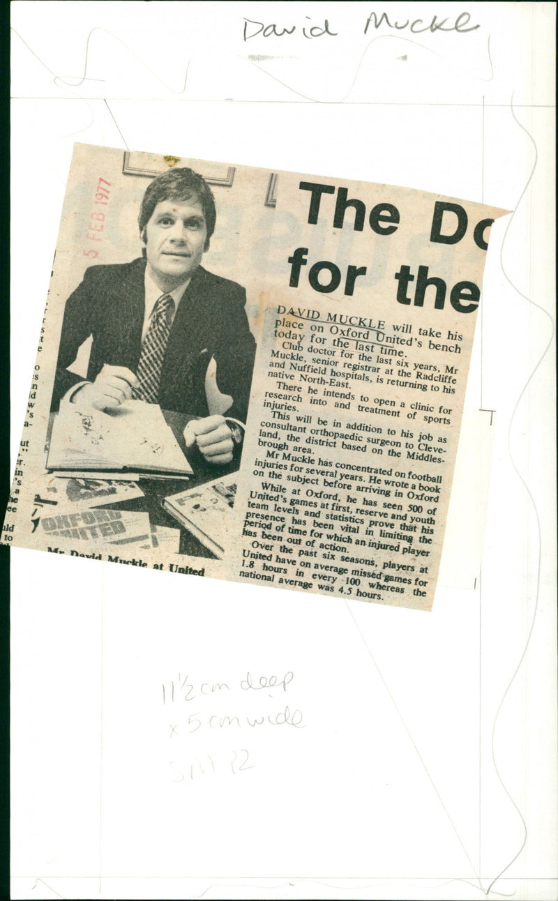 David Muckle - Vintage Photograph