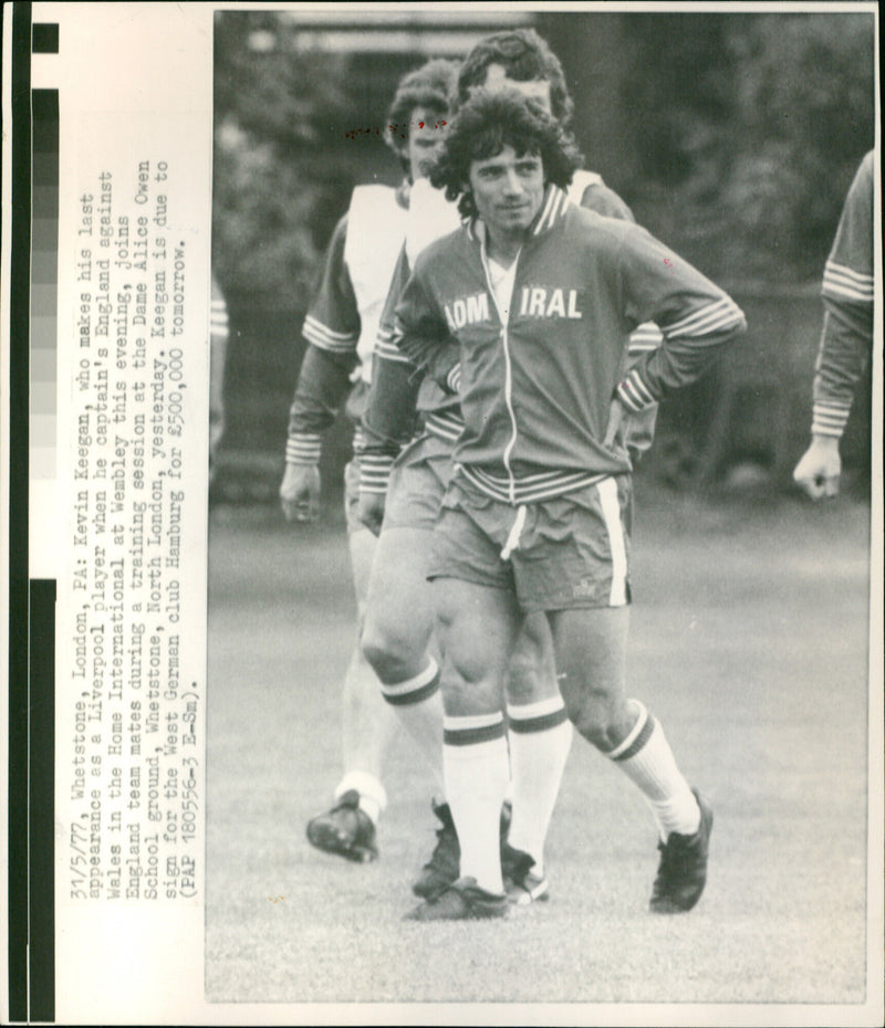 Kevin Keegan - Vintage Photograph