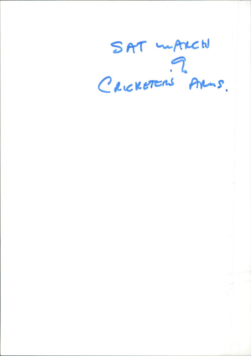 Dick Wardell - Vintage Photograph