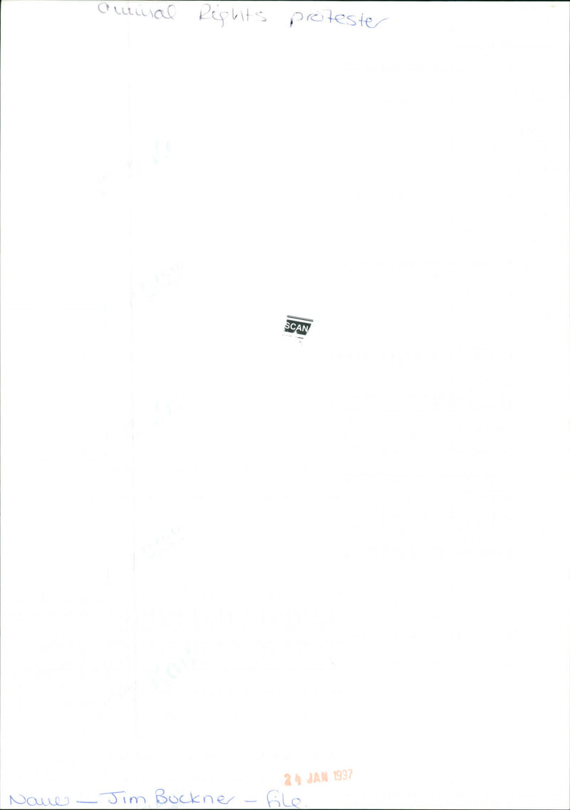 Jim Buckner - Vintage Photograph