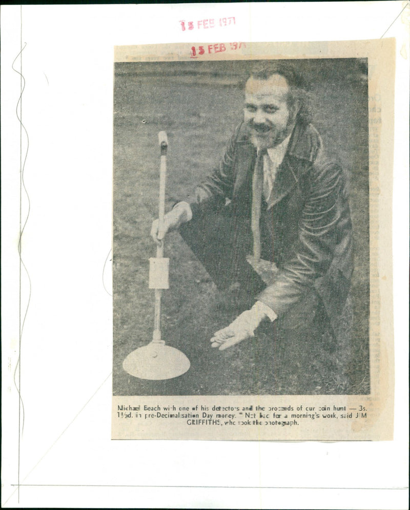 Michael Beach - Vintage Photograph