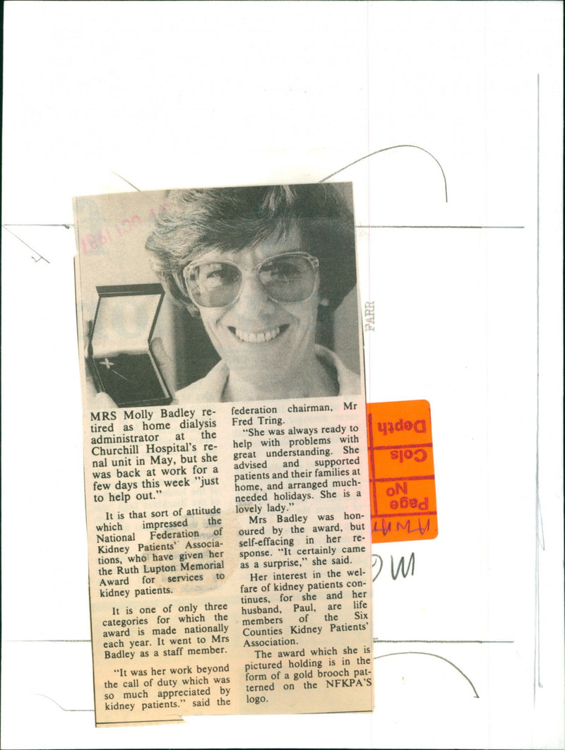 Molly Badley - Vintage Photograph