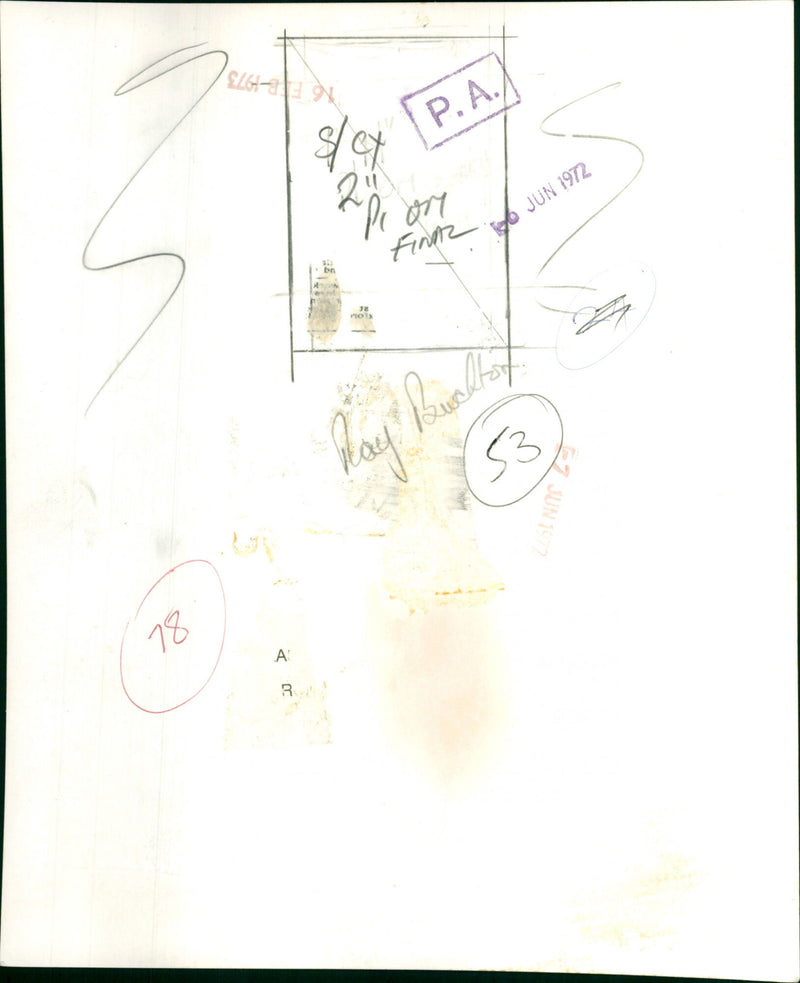 Ray Buckton - Vintage Photograph