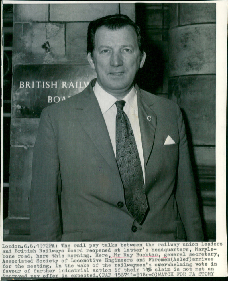 Ray Buckton - Vintage Photograph