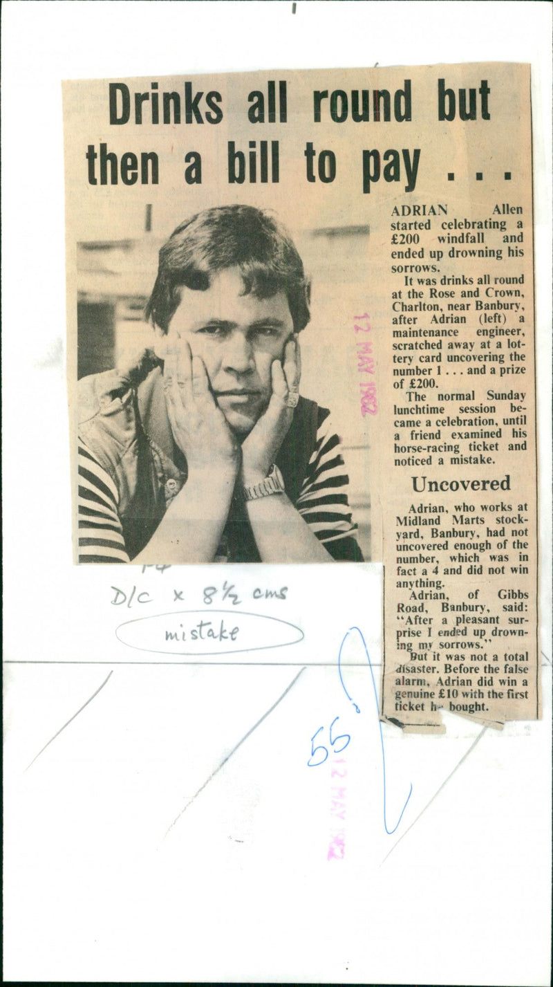 Adrian Allen - Vintage Photograph