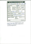 Stuart Cain - Vintage Photograph