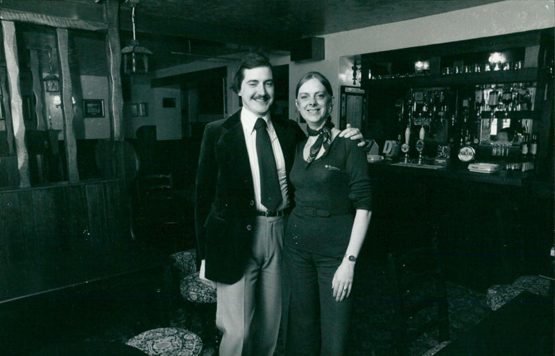 Keith and Pat Allen - Vintage Photograph