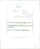 Richard Arthurs - Vintage Photograph