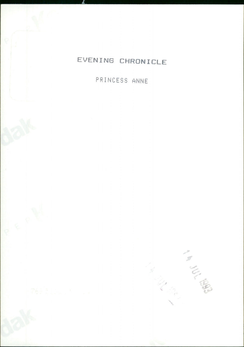 Princess Anne - Vintage Photograph