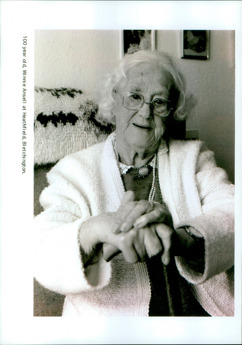 Winnie Ansell - Vintage Photograph