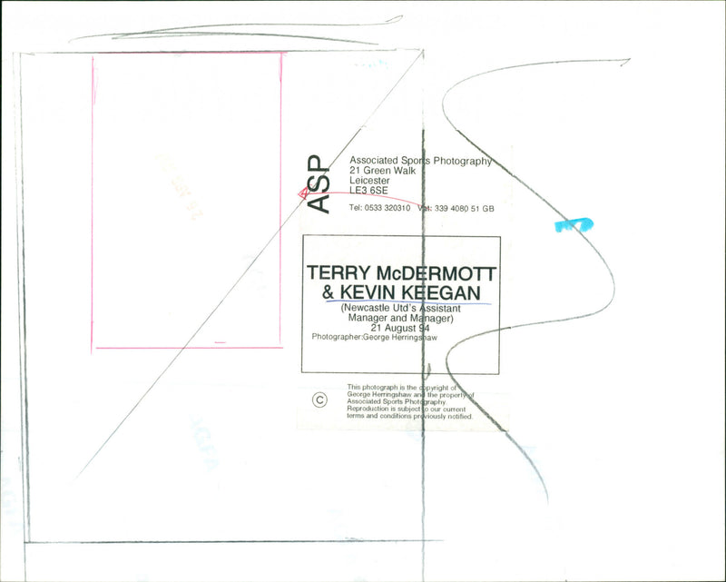 Kevin Keegan - Vintage Photograph