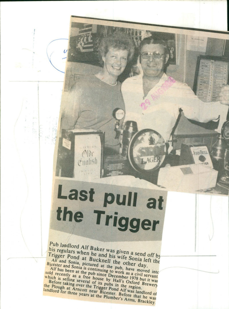 Alf Baker - Vintage Photograph