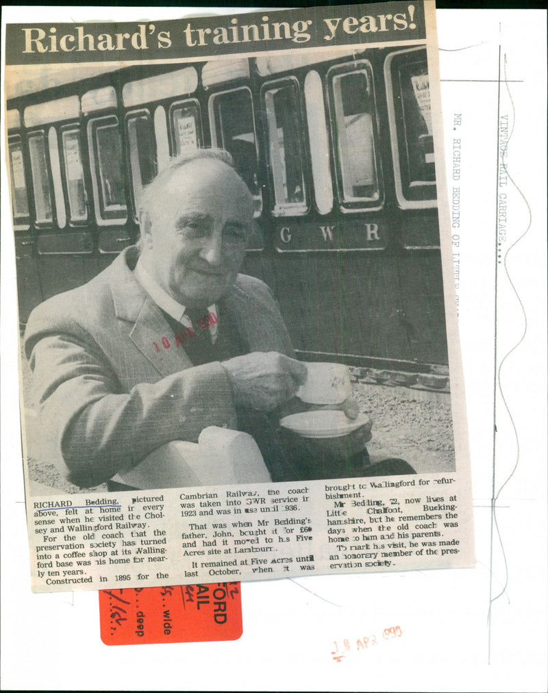 Richard Bedding - Vintage Photograph