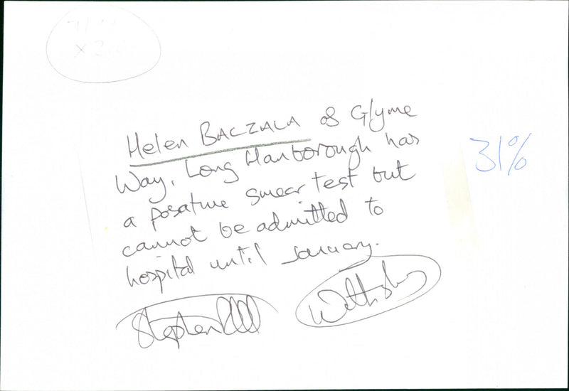 Helen Baczala - Vintage Photograph