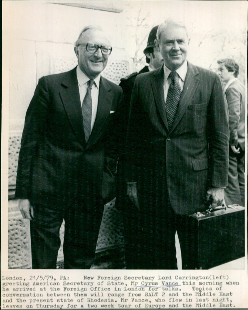 Cyrus Vance - Vintage Photograph