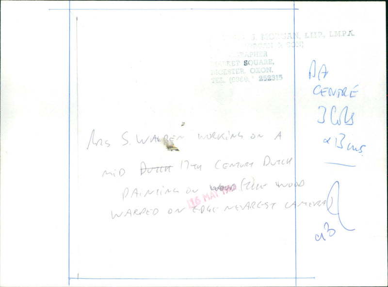 Mrs. S. Walden - Vintage Photograph