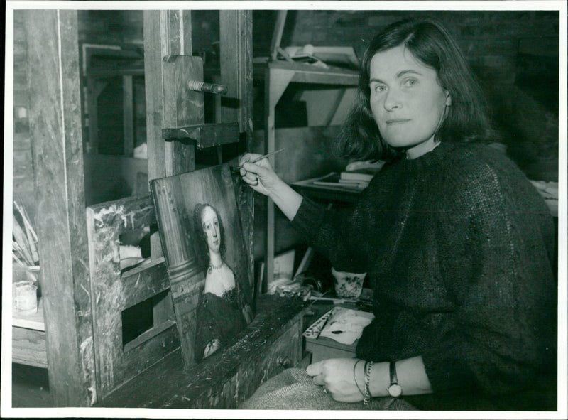 Mrs. S. Walden - Vintage Photograph