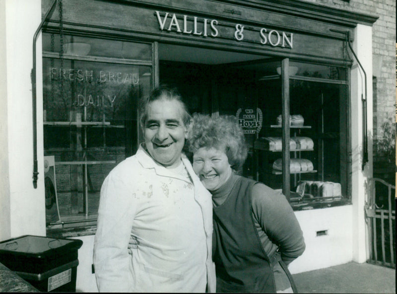 Vallis's Bakery - Vintage Photograph