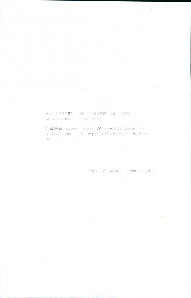 Gail Waldron - Vintage Photograph