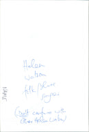 Helen Watson - Vintage Photograph