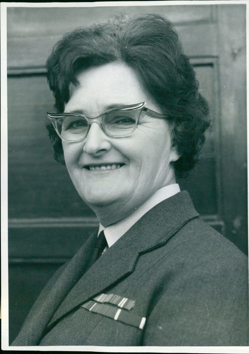 Warrant Officer Rita Beaumont - Vintage Photograph